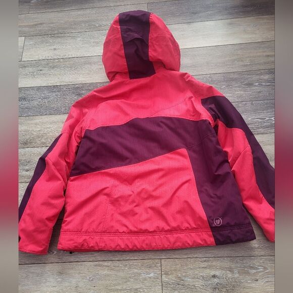 Obermeyer Sara Jacket size ladies 18 ski snowboard purple & pinkish - Picture 2 of 14